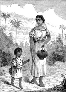 Woman of the people of the Guarani