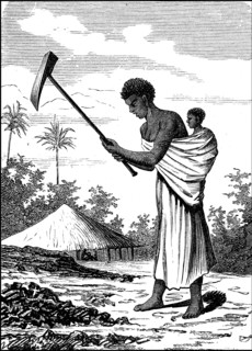 Woman from the area of ??the Zambezi