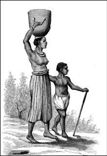 Woman from the people of the Kanuri