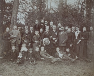 Familienfoto ankäßlich einer Silberhochzeit