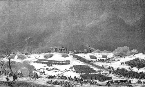 The Battle of Eylau was a military conflict between the Russian army under the command of Levin Bennigsen and the French Grande Armée under the command of Napoleon Bonaparte in 1807. It lasted from Fe...
