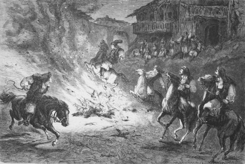 Feuerreiter in Sardinia