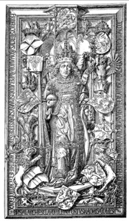 Gravestone of Emperor Friedrich III in the Stefansdom in Vienna