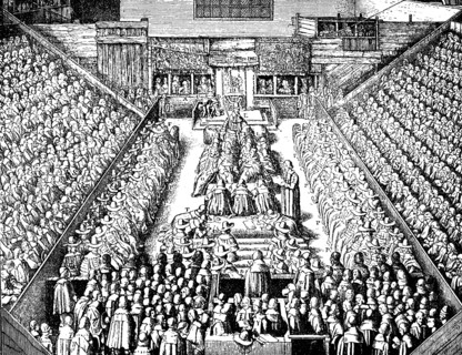 Trial of Lord Strafford at Westminster Hall