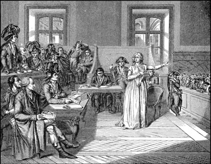Marie Antoinette before the Revolutionary Tribunal