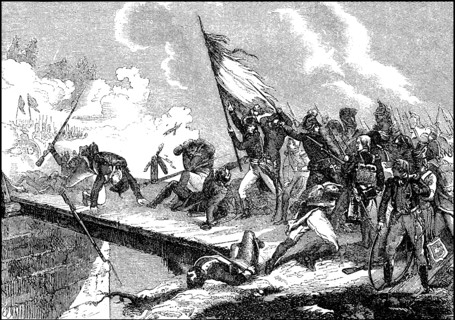 is fighting on the bridge of Arcola on 15 November 1796 Arcola a town in the province of Verona