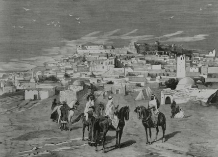 Entry of the French army into Tunisian territory