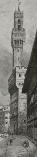 Italy, Florence, Exterior of Palazzo Vecchio