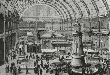 France, Paris, The first International Exhibition of Electricity, 1881