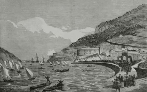 Spain, Journey of the Spanish royal family to the Cantabrian coast