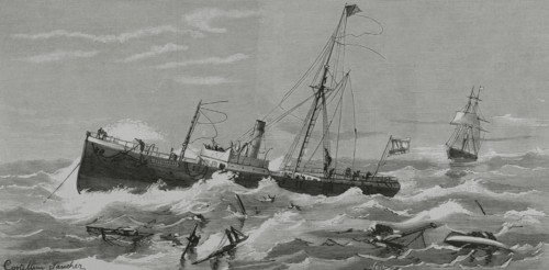Spain, Shipwreck of the "Jovellanos" steamboat