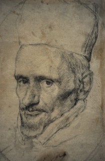 Gaspar de Borja y Velasco, Portrait of Cardinal Borja by Diego Velazquez