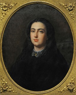 Luis de Madrazo y Kuntz, Portrait of Bernarda Albacete y Albert, 1861