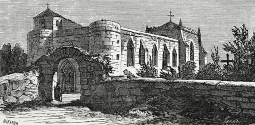 Spain, Galicia, Orense, Parish Church of La Trinidad
