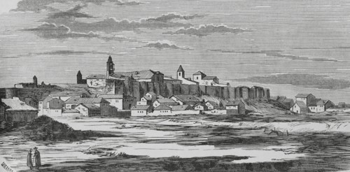 Spain, Astorga, General view of the village