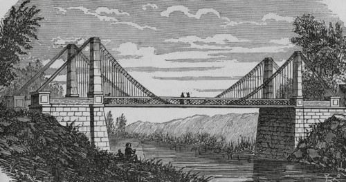Spain, Dueñas, Puente de la Union