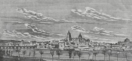 Spain, Salamanca, Panoramic of the city