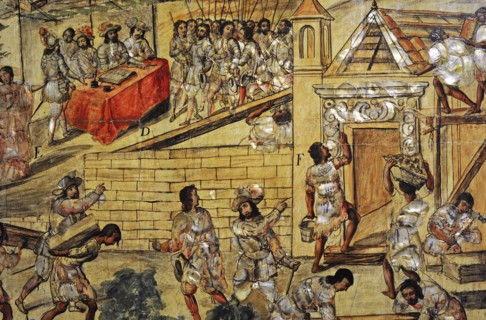 The Conquest of Mexico, Detail
