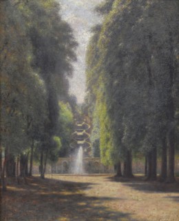 Aleksander Gierymski, The Tivoli Gardens, 1895-1897