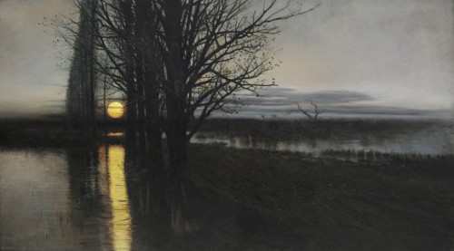Stanislaw Maslowski, Moonrise, 1884