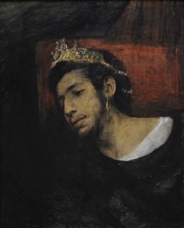 Ahasuerus, Portrait by Maurycy Gottlieb