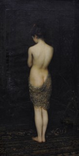Pantaleon Szyndler, Bathing Girl, 1881-1884