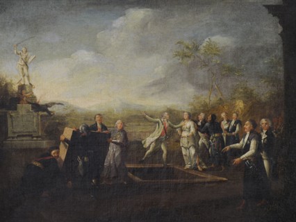 Michal Stachowicz, Kosciuszko saving Poland from the grave, 1794