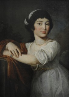 Jozef Pitschmann, Portrait of Joanna Dzierzbicka, 1800