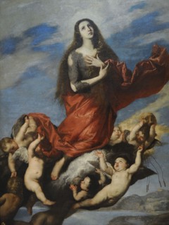 Juseppe de Ribera, Assumption of Mary Magdalene, 1636