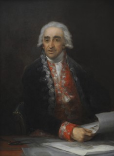 Juan Antonio de Villanueva y de Montes, Portrait by Francisco de Goya y Lucientes