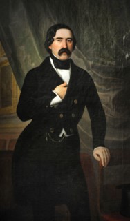 Nazario Carriquiri Ibarnegaray, Portrait by Antonio María Esquivel y Suarez de Urbina