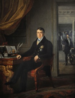 Alejandro Maria Aguado y Remirez de Estenoz, Portrait by Francisco Lacoma y Fontanet