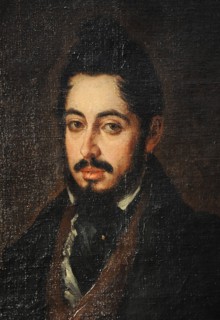 Mariano Jose de Larra, Portrait by Jose Gutierrez de la Vega