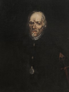 Pedro Calderon de la Barca, Portrait attributed to Juan Carreño de Miranda