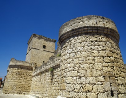 Portillo Castle or Castle of the Counts of Benavente, Spain, Portillo,