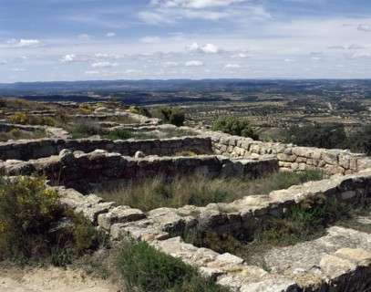 Iberian settlement of San Antonio, Calaceite, Teruel province, Aragon, Spain,