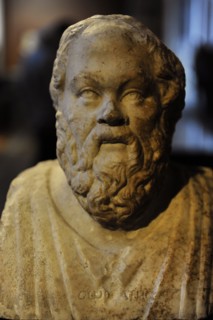 Socrates, Detail of the Double Herm of Socrates and Seneca