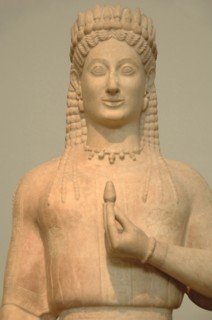 Kore, Parian marble