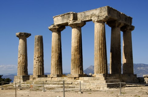 Ancient Corinth, Greece,