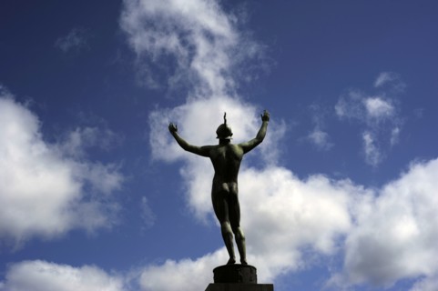 Swedish sculptor, Carl Milles,