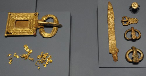 Graves of Germanic ancient indigenous population