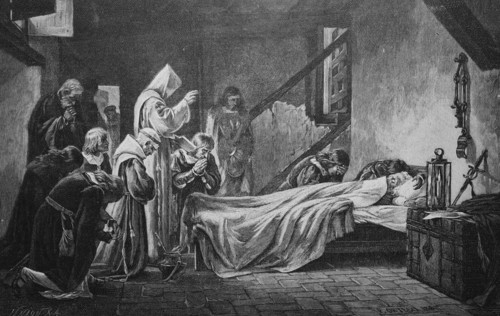 Deathbed of Christopher Columbus