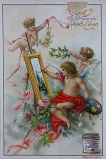 Picture series Angels and artistic professions