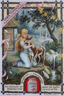 Picture series Little Sister and Little Brother Fairy Tale