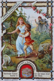 Picture series Little Sister and Little Brother Fairy Tale
