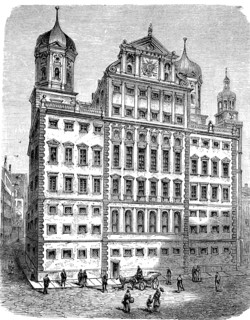 The city hall of Augsburg