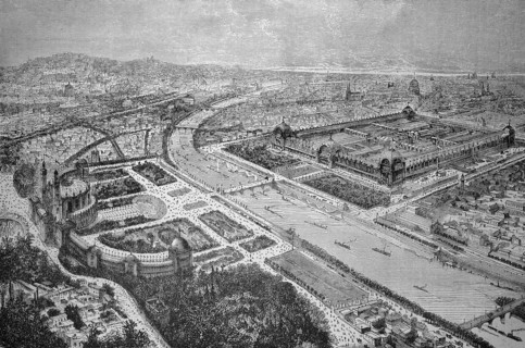 View of exhibition square