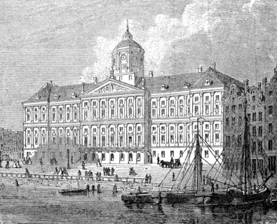 The Royal Castle in Amsterdam