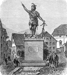 Monument to William Tell in Altorf