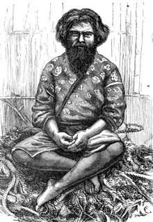Man from the Ainu tribe